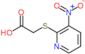 [(3-nitropyridin-2-yl)sulfanyl]acetic acid