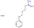 3-phenoxypropyl carbamimidothioate hydrobromide (1:1)