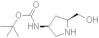 1,1-Dimethylethyl N-[(3S,5S)-5-(hydroxymethyl)-3-pyrrolidinyl]carbamate