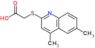 [(4,6-dimethylquinolin-2-yl)sulfanyl]acetic acid