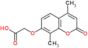 [(4,8-dimethyl-2-oxo-2H-chromen-7-yl)oxy]acetic acid