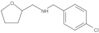 (4-chlorophenyl)-N-[(2S)-tetrahydrofuran-2-ylmethyl]methanaminium