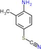 4-amino-3-methylphenyl thiocyanate