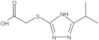 2-[[3-(1-Methylethyl)-1H-1,2,4-triazol-5-yl]thio]acetic acid