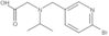 N-[(6-Bromo-3-pyridinyl)methyl]-N-(1-methylethyl)glycine