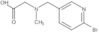 N-[(6-Bromo-3-pyridinyl)methyl]-N-methylglycine