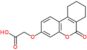 [(6-oxo-7,8,9,10-tetrahydro-6H-benzo[c]chromen-3-yl)oxy]acetic acid