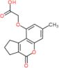 [(7-methyl-4-oxo-1,2,3,4-tetrahydrocyclopenta[c]chromen-9-yl)oxy]acetic acid