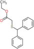 Ethyl 2-[(diphenylmethyl)thio]acetate