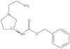 Phenylmethyl N-[(3S)-1-(2-aminoethyl)-3-pyrrolidinyl]carbamate