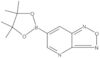 6-(4,4,5,5-Tetramethyl-1,3,2-dioxaborolan-2-yl)[1,2,5]oxadiazolo[3,4-b]pyridine