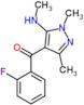 [1,3-dimethyl-5-(methylamino)-1H-pyrazol-4-yl](2-fluorophenyl)methanone