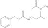 Methyl (3S)-5-methyl-3-[[(phenylmethoxy)carbonyl]amino]hexanoate