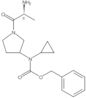 Phenylmethyl N-[1-[(2S)-2-amino-1-oxopropyl]-3-pyrrolidinyl]-N-cyclopropylcarbamate