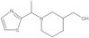 1-[1-(2-Thiazolyl)ethyl]-3-piperidinemethanol