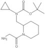 1,1-Dimethylethyl N-[[1-(2-aminoacetyl)-2-piperidinyl]methyl]-N-cyclopropylcarbamate