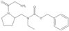 Phenylmethyl N-[[1-(2-aminoacetyl)-2-pyrrolidinyl]methyl]-N-ethylcarbamate