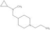 4-[(Cyclopropylmethylamino)methyl]-1-piperidineethanamine