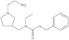 Phenylmethyl N-[[1-(2-aminoethyl)-3-pyrrolidinyl]methyl]-N-ethylcarbamate