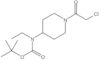 Carbamic acid, N-[1-(2-chloroacetyl)-4-piperidinyl]-N-ethyl-, 1,1-dimethylethyl ester