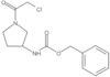 Carbamic acid, N-[1-(2-chloroacetyl)-3-pyrrolidinyl]-, phenylmethyl ester