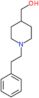 [1-(2-phenylethyl)piperidin-4-yl]methanol