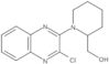 1-(3-Chloro-2-quinoxalinyl)-2-piperidinemethanol