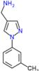 1-[1-(3-methylphenyl)-1H-pyrazol-4-yl]methanamine