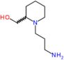 [1-(3-aminopropyl)piperidin-2-yl]methanol