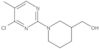 1-(4-Chloro-5-methyl-2-pyrimidinyl)-3-piperidinemethanol