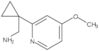 1-(4-Methoxy-2-pyridinyl)cyclopropanemethanamine