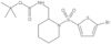 1,1-Dimethylethyl N-[[1-[(5-bromo-2-thienyl)sulfonyl]-2-piperidinyl]methyl]carbamate