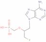 9-(3-fluoro-2-phosphonylméthoxypropyl)adénine