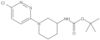 1,1-Dimethylethyl N-[1-(6-chloro-3-pyridazinyl)-3-piperidinyl]carbamate