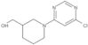 1-(6-Chloro-4-pyrimidinyl)-3-piperidinemethanol