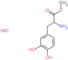 L-3,4-diidrossifenilalanina metil*estere cloridrato