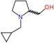 [1-(cyclopropylmethyl)pyrrolidin-2-yl]methanol