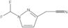 1-(Difluoromethyl)-1H-pyrazole-3-acetonitrile