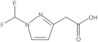 1-(Difluoromethyl)-1H-pyrazole-3-acetic acid