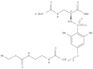 L-Alanine,3-[[(1,1-dimethylethoxy)carbonyl]amino]-N-[[2,6-dimethyl-4-[4-oxo-4-[[2-[[(phenylmethoxy)carbonyl]amino]ethyl]amino]butoxy]phenyl]sulfonyl]-,methyl ester