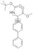 (S)-METHYL N-TERT-BUTOXYCARBONYL-3-(4-BIPHENYLYL)-2-AMINOPROPIONATE