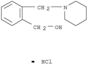 Benzenemethanol,2-(1-piperidinylmethyl)-, hydrochloride (1:1)