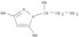 1H-Pyrazole-1-ethanamine,b,3,5-trimethyl-