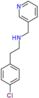 2-(4-chlorophenyl)-N-(pyridin-3-ylmethyl)ethanamine