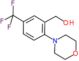 [2-morpholin-4-yl-5-(trifluoromethyl)phenyl]methanol