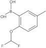 B-[2-(Difluoromethoxy)-5-methylphenyl]boronic acid