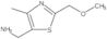 2-(Metossimetil)-4-metil-5-tiazolmetanamina