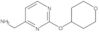 2-[(Tetrahydro-2H-pyran-4-yl)oxy]-4-pyrimidinemethanamine