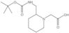 2-[[[(1,1-Dimethylethoxy)carbonyl]amino]methyl]-1-piperidineacetic acid
