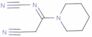 Piperidine, 1-[2-cyano-1-(cyanoimino)ethyl]-